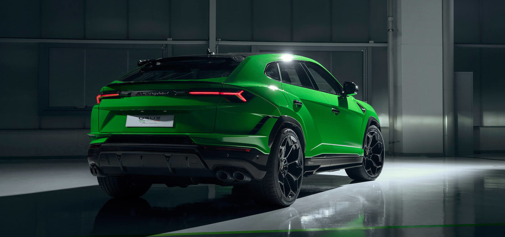 lamborghini urus performante verte