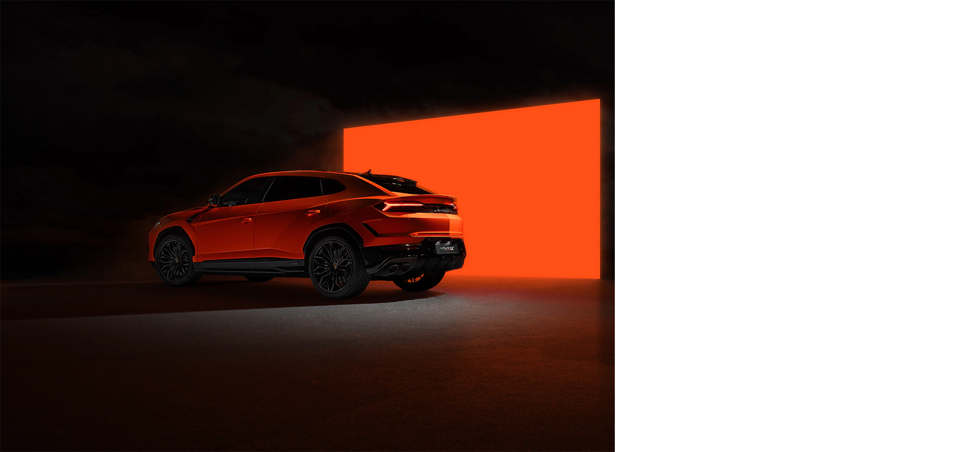vue cote urus se lamborghini